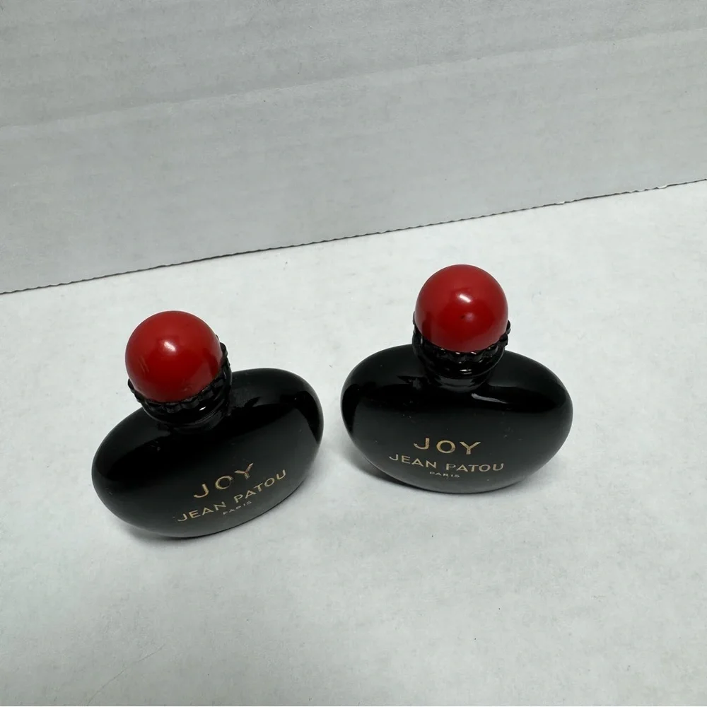 Vintage Joy by Jean Patou Paris Perfume Mini Bottles Only Empty Dabber France - Picture 4 of 7
